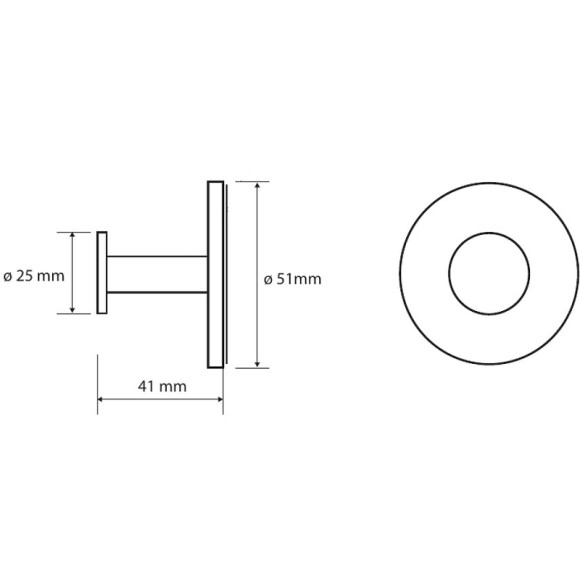 Крючок Bemeta Omega 104206272 Хром Крючок Bemeta Omega 104206272 Хром