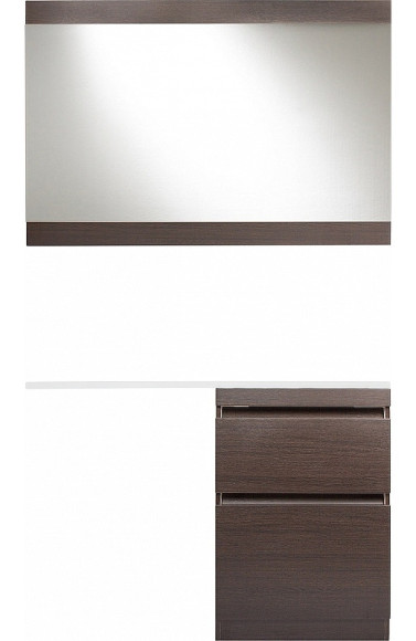 Тумба под раковину Style Line Даллас Люкс Plus 120 R СС-00000424 Венге