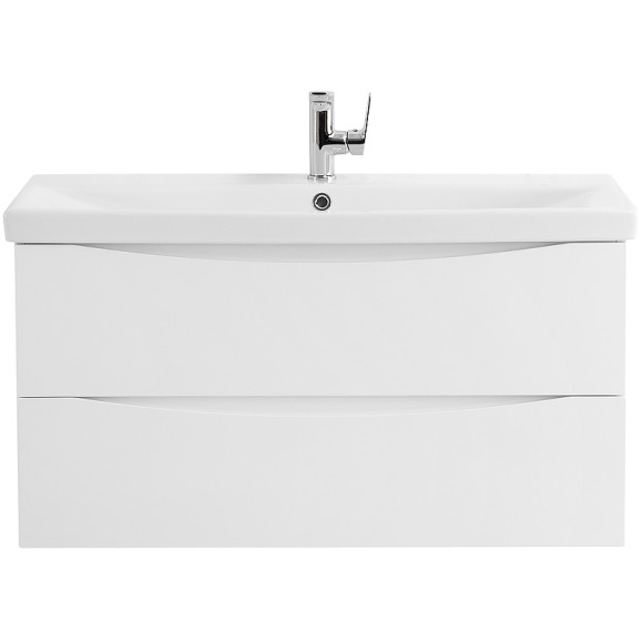 Тумба под раковину BelBagno Marino-Cer 100 MARINO-CER-1000-2C-SO-BO-P подвесная Bianco Opaco