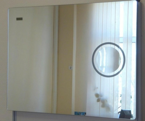 Зеркало Esbano 100 ESMR3845KD с подсветкой с инфракрасным выключателем с подогревом и часами Зеркало Esbano 100 ESMR3845KD с подсветкой с инфракрасным выключателем с подогревом и часами