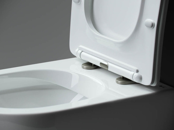 Комплект унитаза с инсталляцией Ceramicanova Metropol CN4002_1002B_1000 с сиденьем Микролифт и Черной матовой клавишей смыва Комплект унитаза с инсталляцией Ceramicanova Metropol CN4002_1002B_1000 с сиденьем Микролифт и Черной матовой клавишей смыва