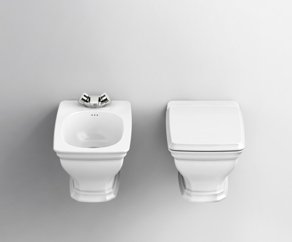 Биде Artceram Civitas CIB001 01 00 подвесное Белое