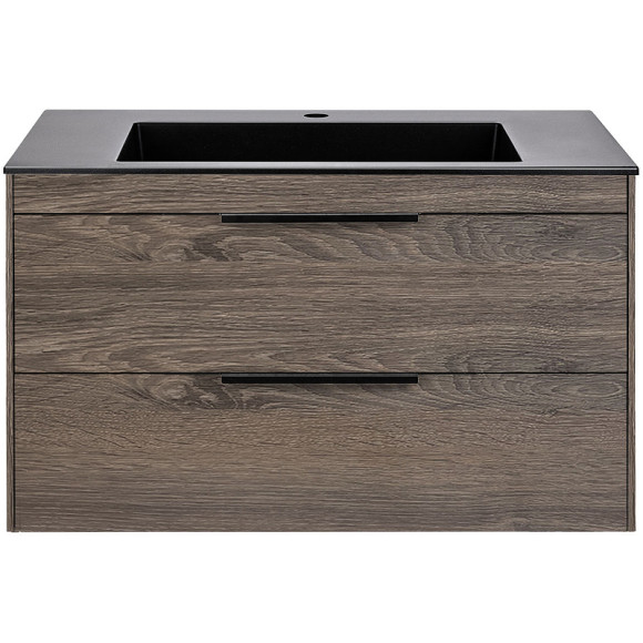 Тумба под раковину Vincea Chiara 2D 80 VMC-2C2800RO подвесная R.Oak Тумба под раковину Vincea Chiara 2D 80 VMC-2C2800RO подвесная R.Oak