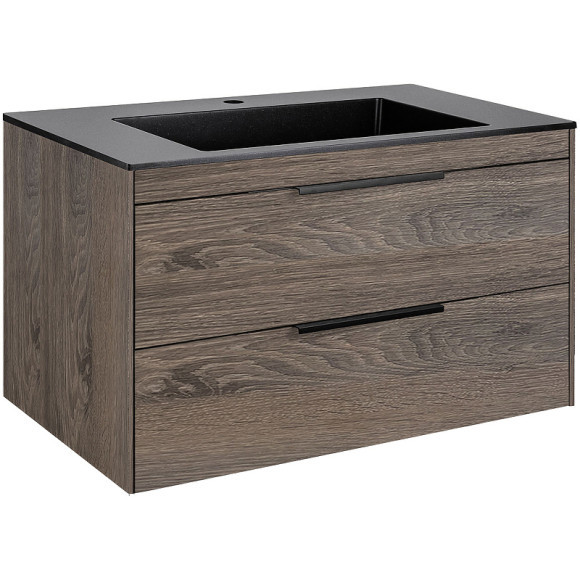 Тумба под раковину Vincea Chiara 2D 80 VMC-2C2800RO подвесная R.Oak Тумба под раковину Vincea Chiara 2D 80 VMC-2C2800RO подвесная R.Oak