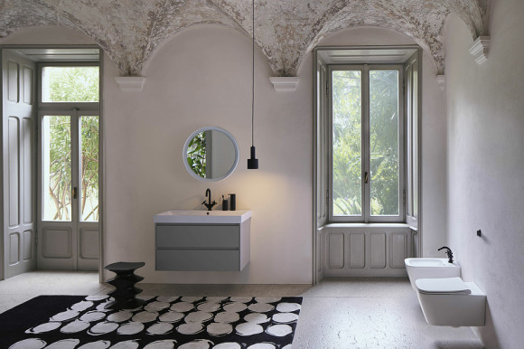 Биде GSI Nubes 9665111 подвесное Белое