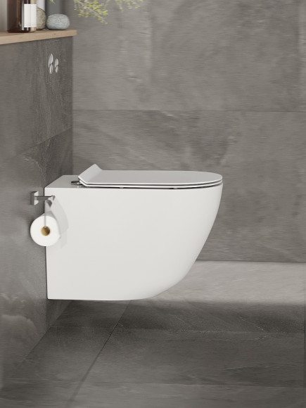 Унитаз Orange C07-100W подвесной с сиденьем Микролифт Унитаз Orange C07-100W подвесной с сиденьем Микролифт