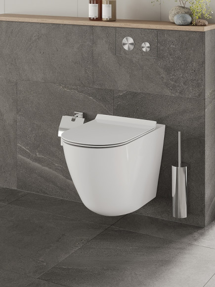 Унитаз Orange C07-100W подвесной с сиденьем Микролифт Унитаз Orange C07-100W подвесной с сиденьем Микролифт