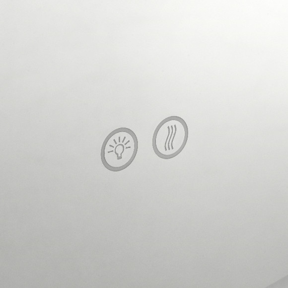 Зеркало Aquaton Анелло 75 1A260702AK010 с подсветкой с сенсорным выключателем и подогревом