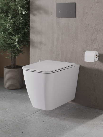 Унитаз Agger AT04100 подвесной с сиденьем Микролифт Унитаз Agger AT04100 подвесной с сиденьем Микролифт