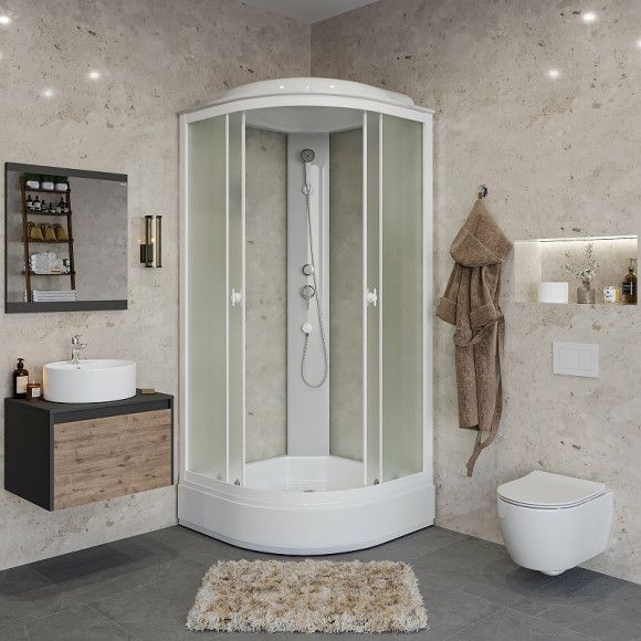 Душевая кабина Niagara Promo 90x90 P90/26/MT без гидромассажа Душевая кабина Niagara Promo 90x90 P90/26/MT без гидромассажа