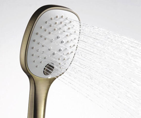 Душевая система WasserKRAFT Exter A16040 Светлая бронза