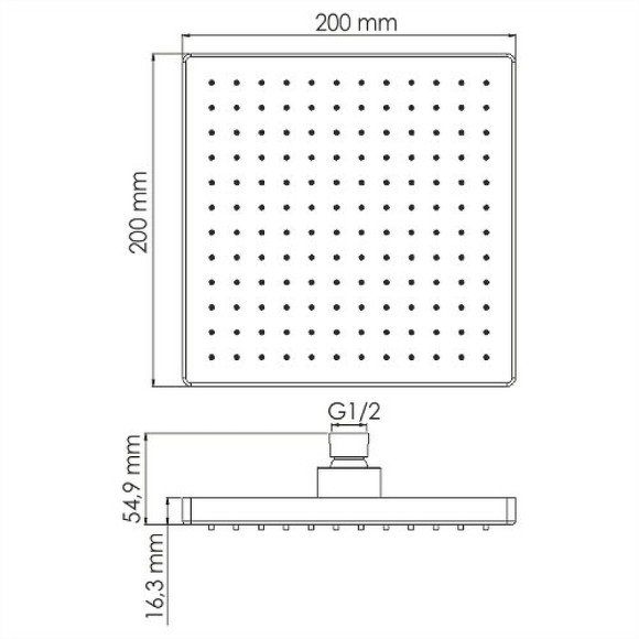 Душевая система WasserKRAFT Exter A16040 Светлая бронза