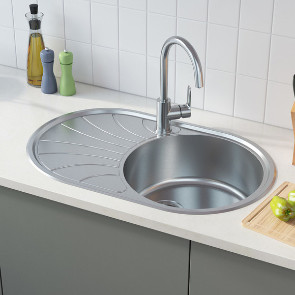 Кухонная мойка Iddis Suno S 77 SUN77SDi77 Сатин