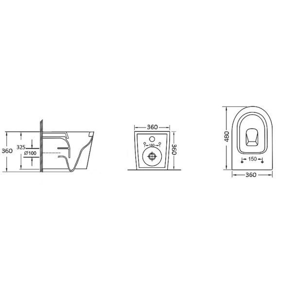 Унитаз Grossman GR-4477BMS подвесной Черный матовый с сиденьем Микролифт Унитаз Grossman GR-4477BMS подвесной Черный матовый с сиденьем Микролифт