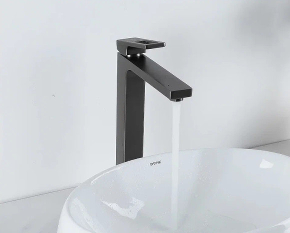 Смеситель для раковины Gappo G17-9 G1017-92 Оружейная сталь