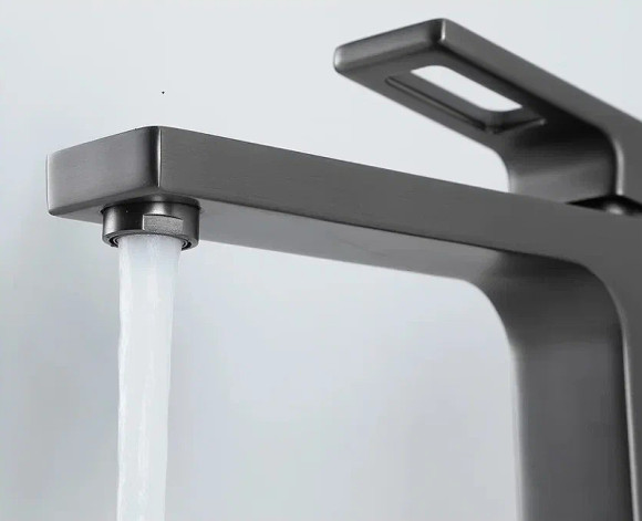 Смеситель для раковины Gappo G17-9 G1017-92 Оружейная сталь