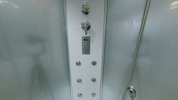 Душевая кабина Timo Lux 100x100 TL-1503 с гидромассажем Душевая кабина Timo Lux 100x100 TL-1503 с гидромассажем