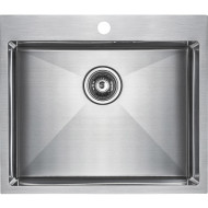 Кухонная мойка Paulmark Velten 59 PM805951-BS Брашированная сталь Кухонная мойка Paulmark Velten 59 PM805951-BS Брашированная сталь
