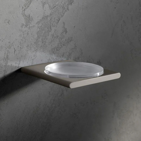 Мыльница Keuco Edition 400 11555 059000 Никель шлифованный