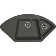 Кухонная мойка Florentina Веста-1005 20.285.E1005.102 Черная