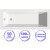 Акриловая ванна C-Bath Semela 170x75 CBQ014001 без гидромассажа