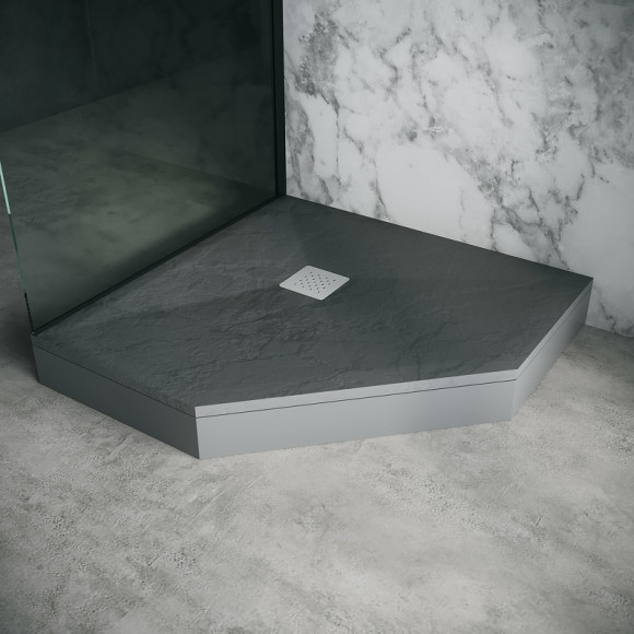 Душевой поддон из искусственного камня Grossman Strong 90x90 GR-S29090D Графит Душевой поддон из искусственного камня Grossman Strong 90x90 GR-S29090D Графит