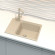 Кухонная мойка Point Этна 78 PN3012BG Светло-бежевая Кухонная мойка Point Этна 78 PN3012BG Светло-бежевая