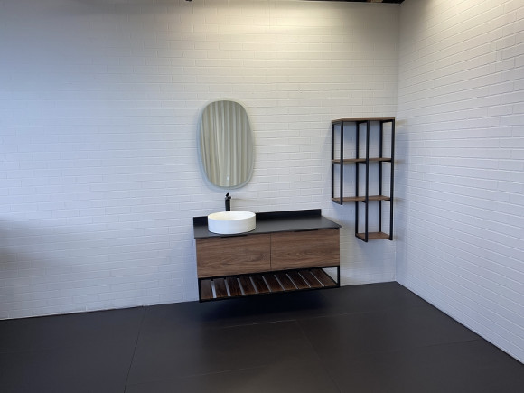 Стеллаж Comforty Порто 50 00-00000829 подвесной Дуб темно-коричневый Стеллаж Comforty Порто 50 00-00000829 подвесной Дуб темно-коричневый