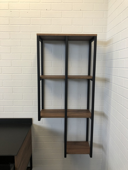 Стеллаж Comforty Порто 50 00-00000829 подвесной Дуб темно-коричневый Стеллаж Comforty Порто 50 00-00000829 подвесной Дуб темно-коричневый