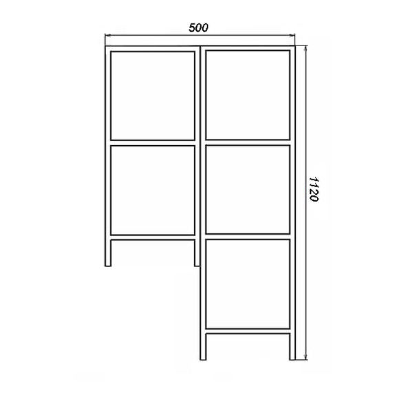 Стеллаж Comforty Порто 50 00-00000829 подвесной Дуб темно-коричневый Стеллаж Comforty Порто 50 00-00000829 подвесной Дуб темно-коричневый