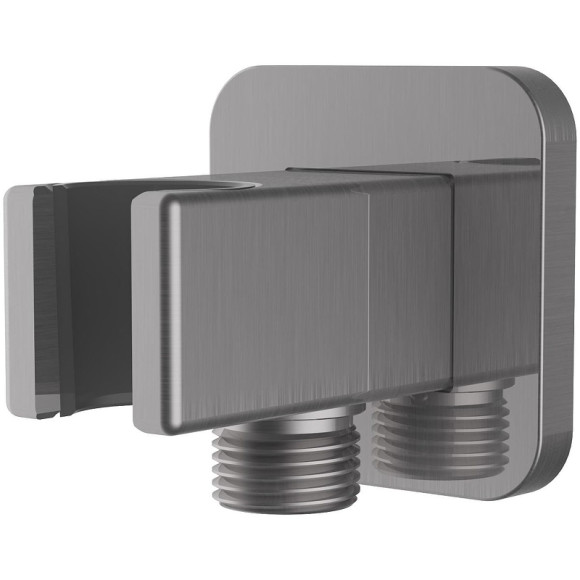 Душевая система Vincea Inspire VSFW-3I21MT4GM с термостатом Вороненая сталь