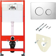 Инсталляция Tece Profil K440921 для подвесного унитаза с клавишей смыва Хром глянцевый