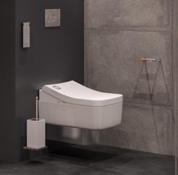 Инсталляция Tece Profil K440921 для подвесного унитаза с клавишей смыва Хром глянцевый