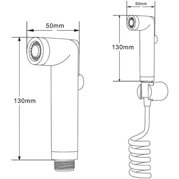 Гигиенический душ Orange HS011bk Черный