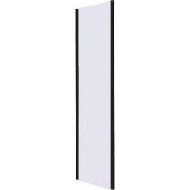 Боковая стенка для шторки на ванну RGW Z-050-4B 70 352205407-14 профиль Черный стекло прозрачное