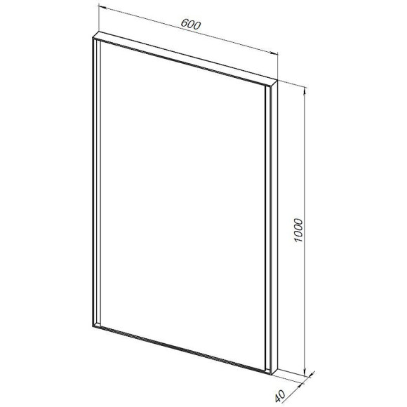 Зеркало Allen Brau Infinity 60 1.21019.WT с подсветкой Белое с сенсорным выключателем Зеркало Allen Brau Infinity 60 1.21019.WT с подсветкой Белое с сенсорным выключателем