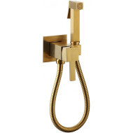 Гигиенический душ со смесителем CeramaLux KBS/007 Золото матовое