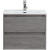 Тумба под раковину BelBagno Kraft 70 KRAFT 39-700/390-2C-SO-CG подвесная Cemento Grigio