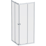 Душевой уголок AM.PM Sunny 80х80 W87G-403-8080-MT профиль Хром матовый стекло прозрачное Душевой уголок AM.PM Sunny 80х80 W87G-403-8080-MT профиль Хром матовый стекло прозрачное