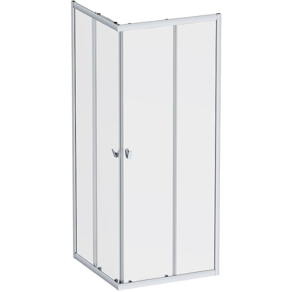 Душевой уголок AM.PM Sunny 80х80 W87G-403-8080-MT профиль Хром матовый стекло прозрачное