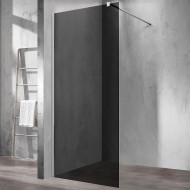 Душевая перегородка Vincea Walk-In 90 VSW-1H900CG профиль Хром стекло тонированное