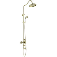 Душевая система Aquatek Классик AQ2543PG с термостатом Полированное золото