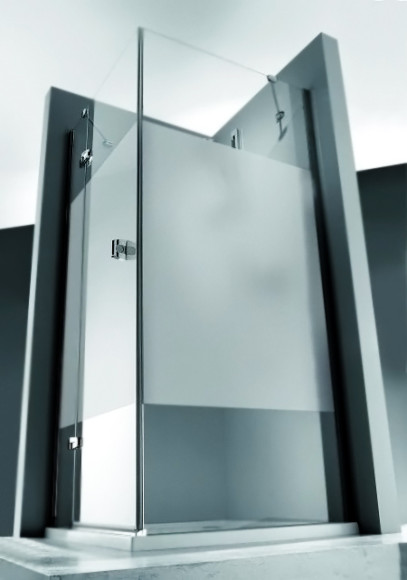 Боковая стенка для душевого уголка Huppe Design Pure 90 510803.092.373 Профиль хром, стекло Intima