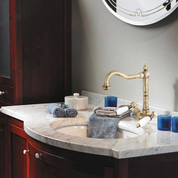 Смеситель для раковины Cezares First-LS2-02-Bi Бронза Смеситель для раковины Cezares First-LS2-02-Bi Бронза