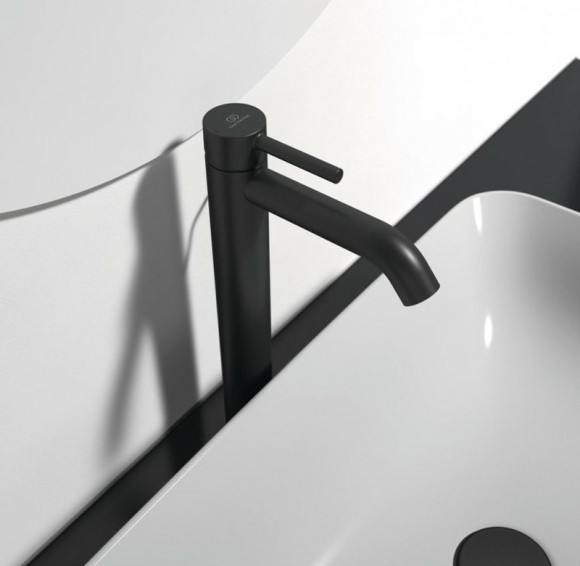 Смеситель для раковины Ideal Standard Ceraline BC194XG Черный шелк