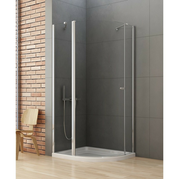 Душевой уголок New Trendy New Soleo Chrome 120х85 K-0422 профиль Хром стекло прозрачное Душевой уголок New Trendy New Soleo Chrome 120х85 K-0422 профиль Хром стекло прозрачное
