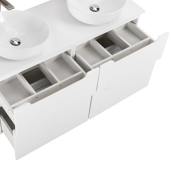 Тумба под раковину BelBagno Etna-H60 60 ETNA-H60-600-2C-SO-BL-P подвесная Bianco Lucido Тумба под раковину BelBagno Etna-H60 60 ETNA-H60-600-2C-SO-BL-P подвесная Bianco Lucido