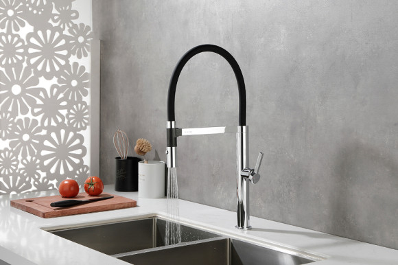 Смеситель для кухни Paulmark Leader Le214101-CR Хром