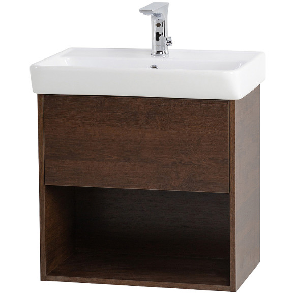 Тумба под раковину BelBagno Neon 50 NEON-500-1C-SO-RS подвесная Rovere Scuro Тумба под раковину BelBagno Neon 50 NEON-500-1C-SO-RS подвесная Rovere Scuro