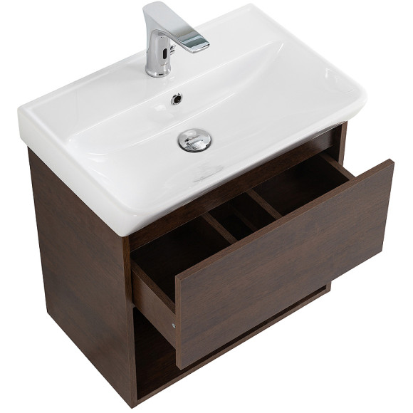 Тумба под раковину BelBagno Neon 50 NEON-500-1C-SO-RS подвесная Rovere Scuro Тумба под раковину BelBagno Neon 50 NEON-500-1C-SO-RS подвесная Rovere Scuro